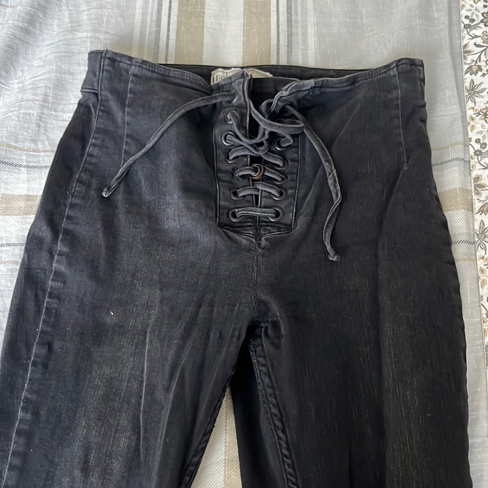 Free people black jeans
